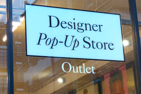 Designer-pop-up-store-outlet