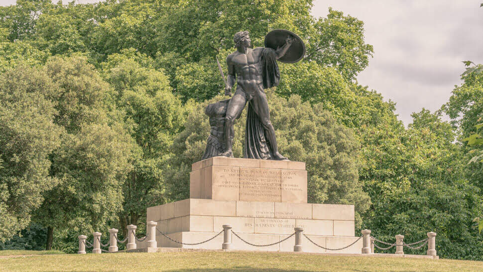 Statue d'Achilles à Hyde Park