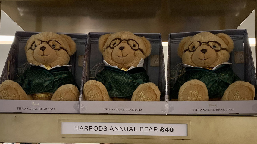 Peluche Ours-harrods