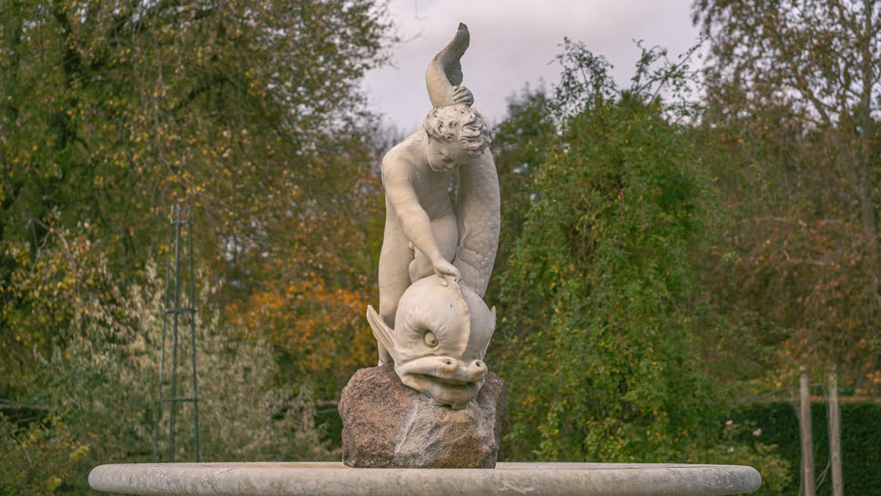 Fontaine Boy and Dolphin à Hyde Park