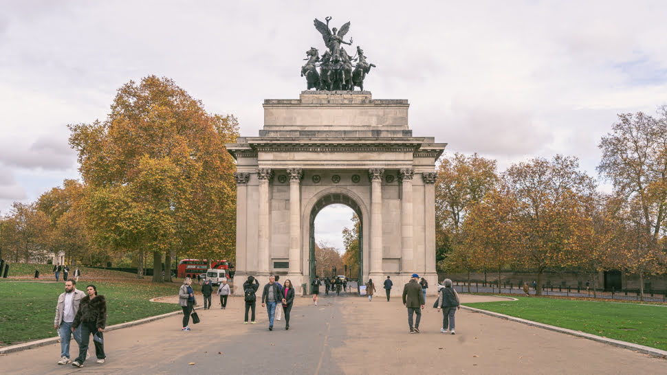 Wellington Arch à Hyde Park