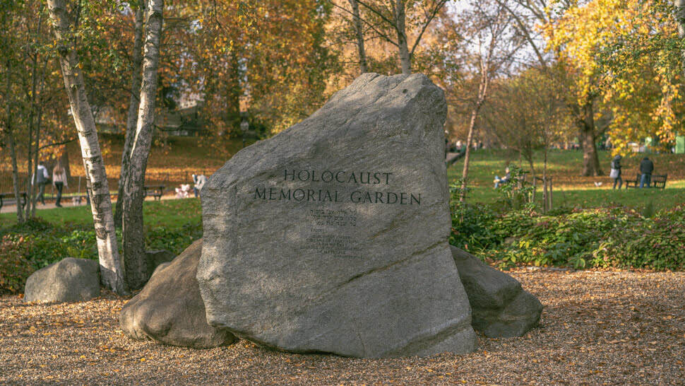 Holocaust Memorial à Hyde Park à Londres