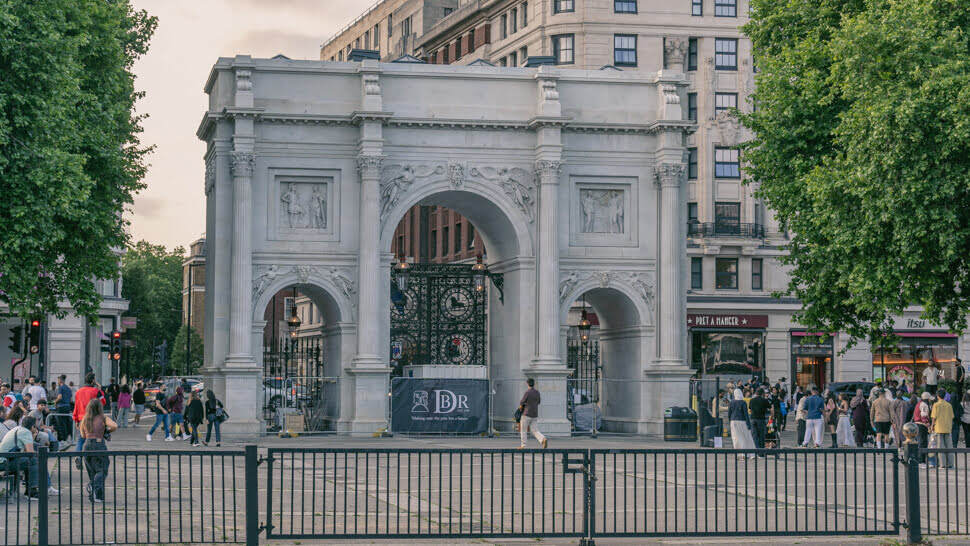 Marble Arch arc de triomphe en marbre