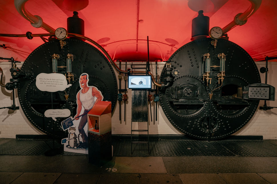 Salle de machines de Tower Bridge