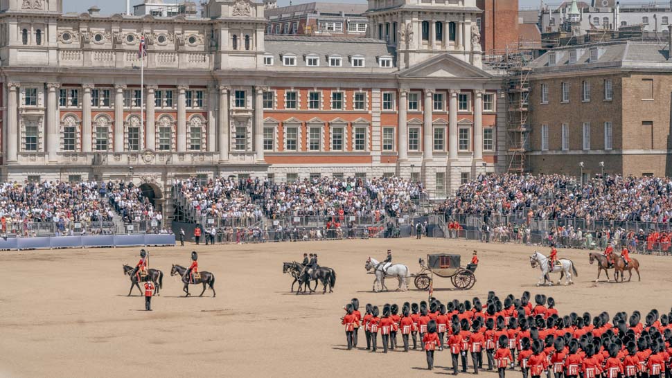 Trooping-colour