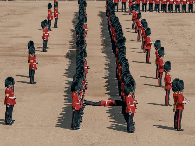 Trooping-colour