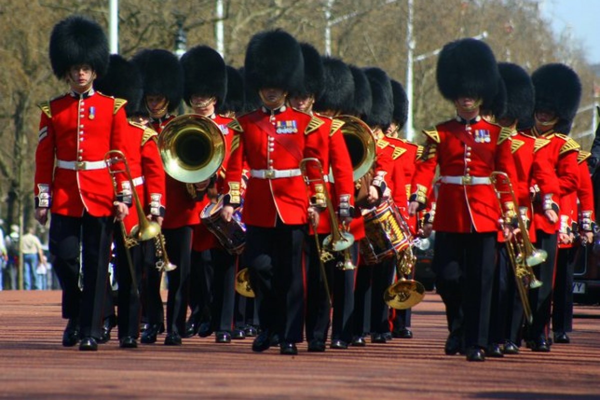 La relève de la garde à Buckingham Palace