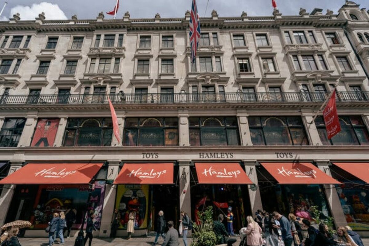 Hamleys le plus grand magasin de jouets de Londres !