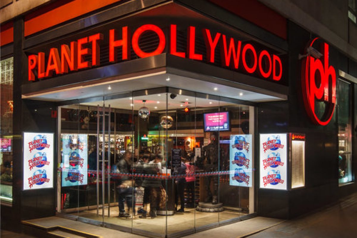 Planet Hollywood un restaurant américain branché cinéma