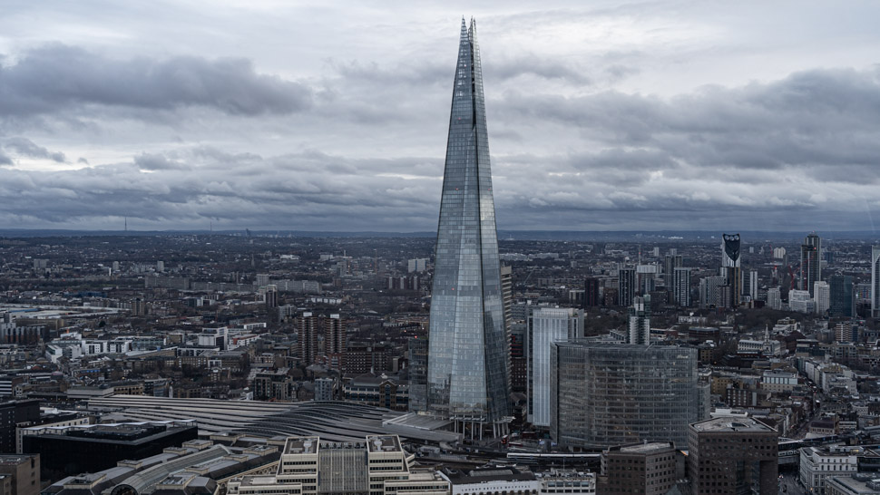 The-Shard vu du sky garden