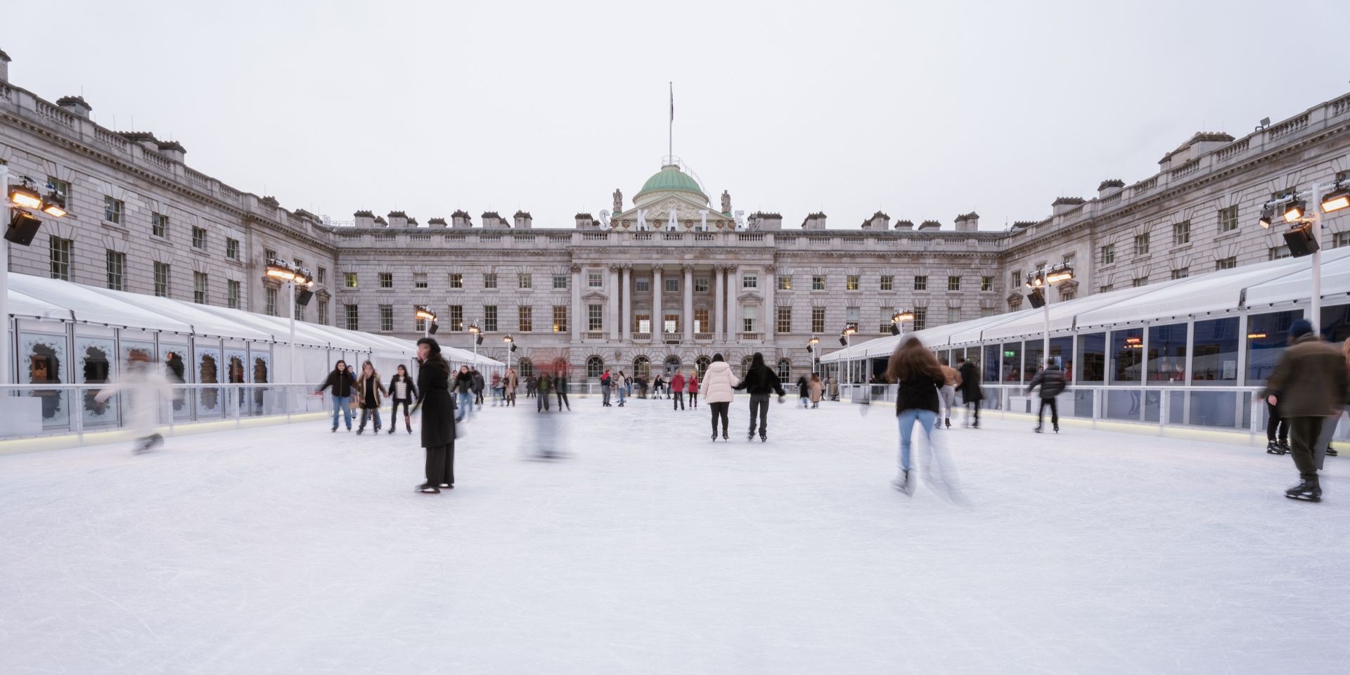 Patinoire Somerset House en novembre