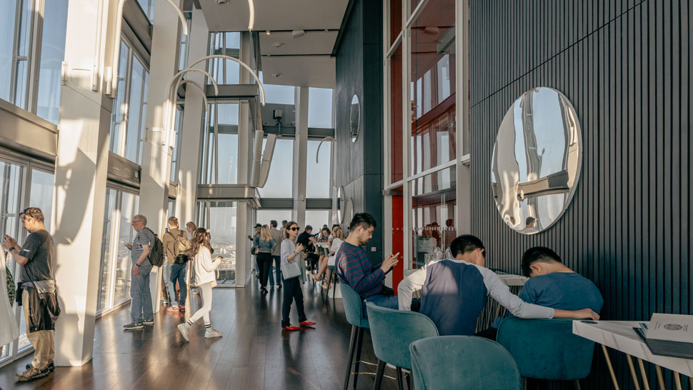 Shard et sa plateforme d'observation