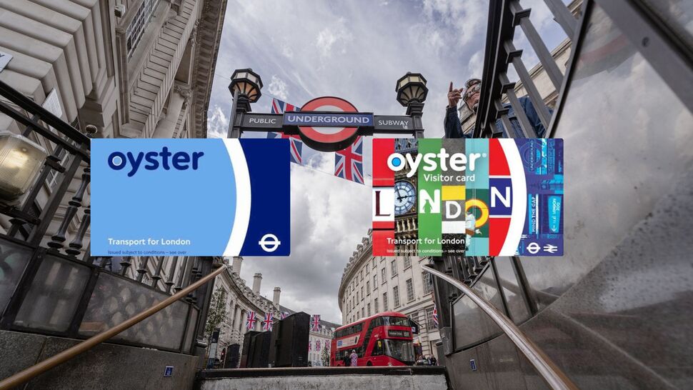 Oyste card et Visitor Oyster card