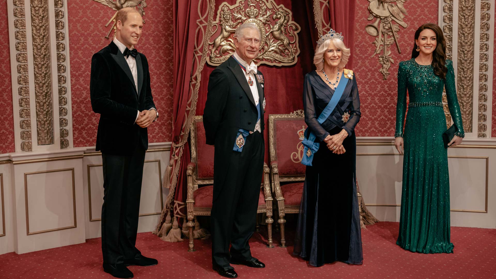 Madame-tussauds -famille royale