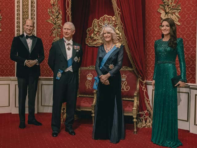 Madame-tussauds et la famille royale