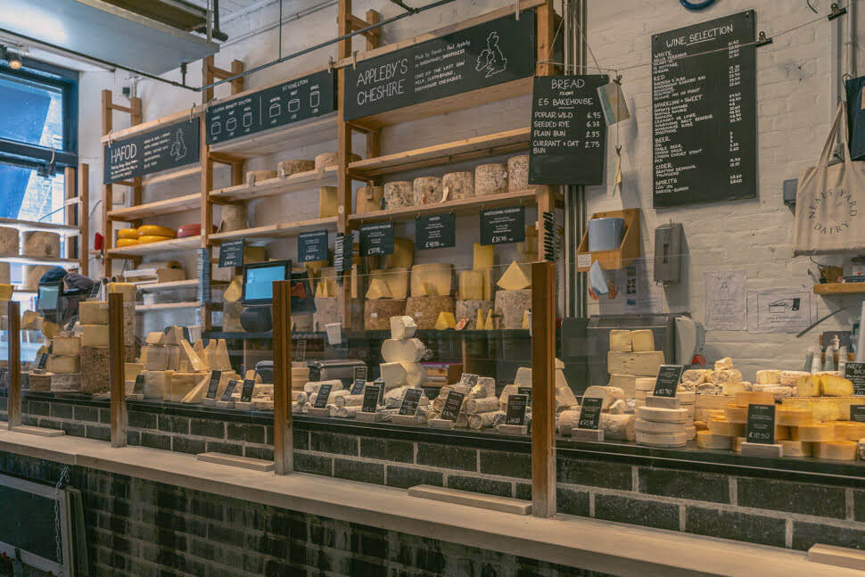 Fromagerie Neal’s Yard Dairy à Borough Market