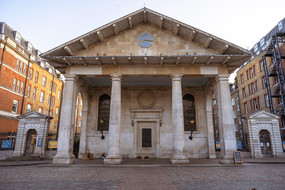 St Paul's Church à Covent Garden