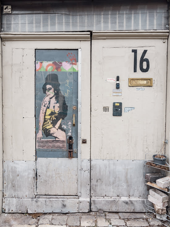street art Amy Winehouse à Camden par Bambi