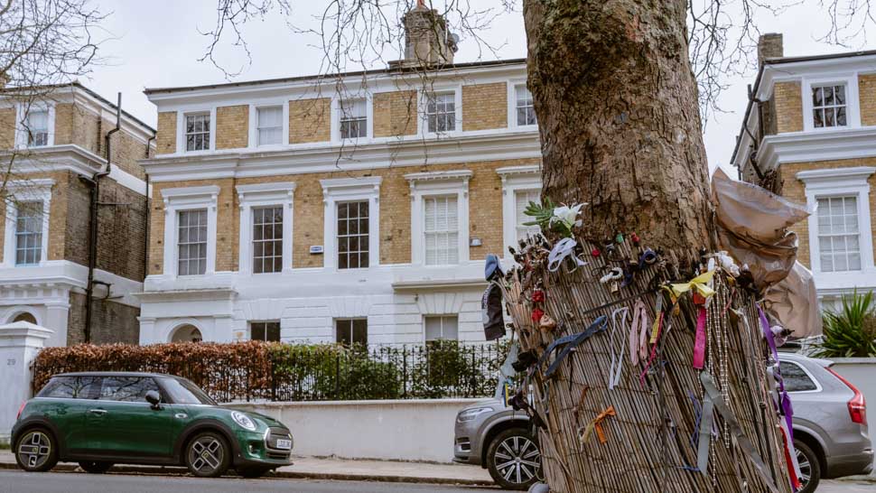 Maison Amy Winehouse à Camden 