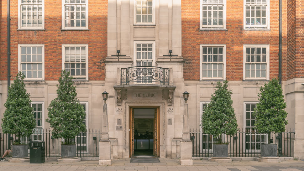 London Clinic à Marylebone où a été hospitalisée Amy Winehouse