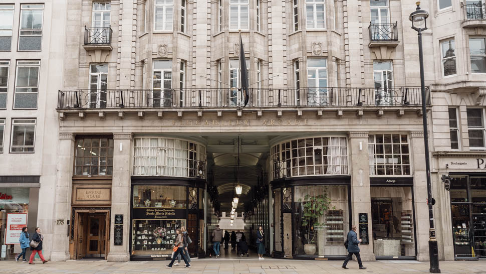 Passage couvert de Piccadilly Arcade