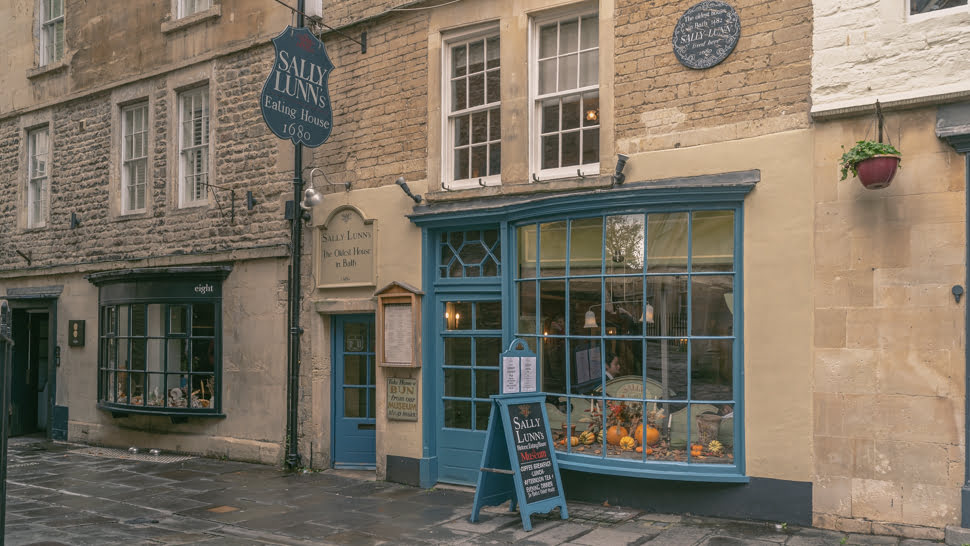 Sally Lunns la plus ancienne maison de Bath