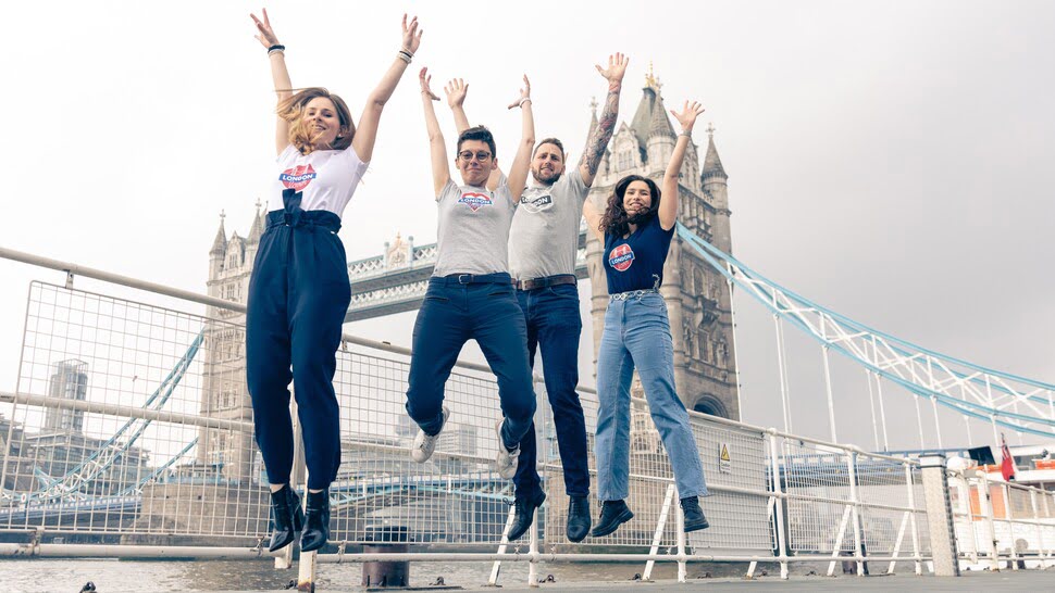 London Lover vêtements en coton biologique pour les amoureux de Londres