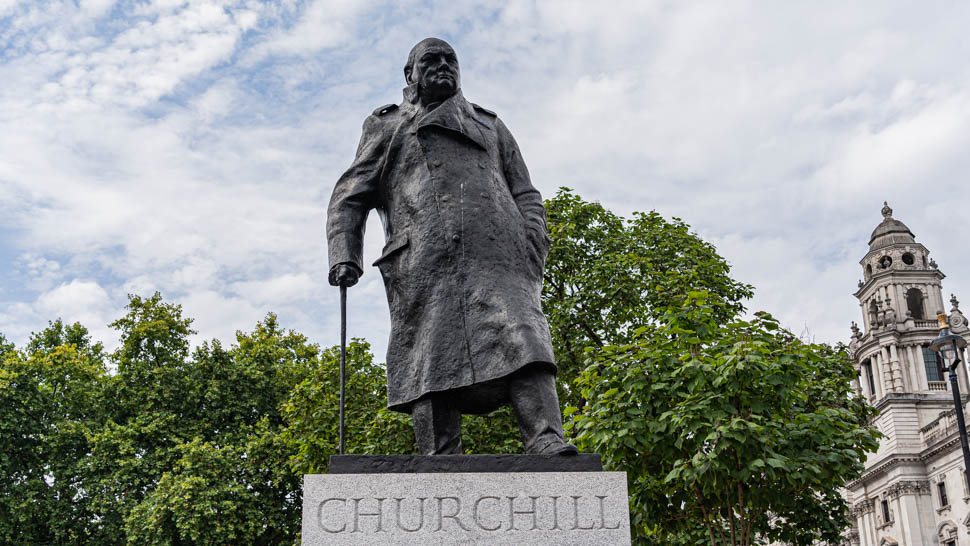 statue Winston Churchill