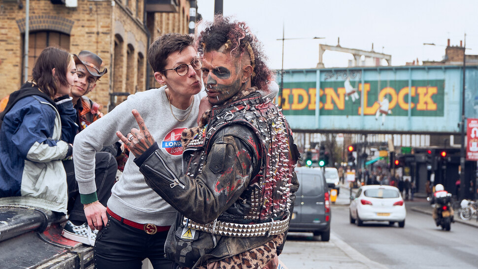 Anderson Garcia Rodrigues, alias zombiepunk, punk célèbre de Camden 