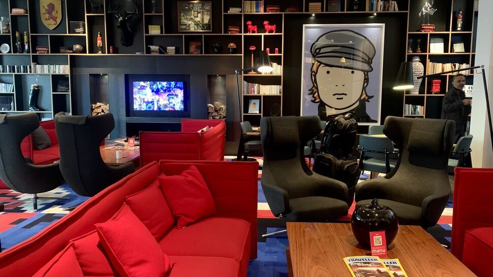 Lobby CitizenM-Tour de Londres