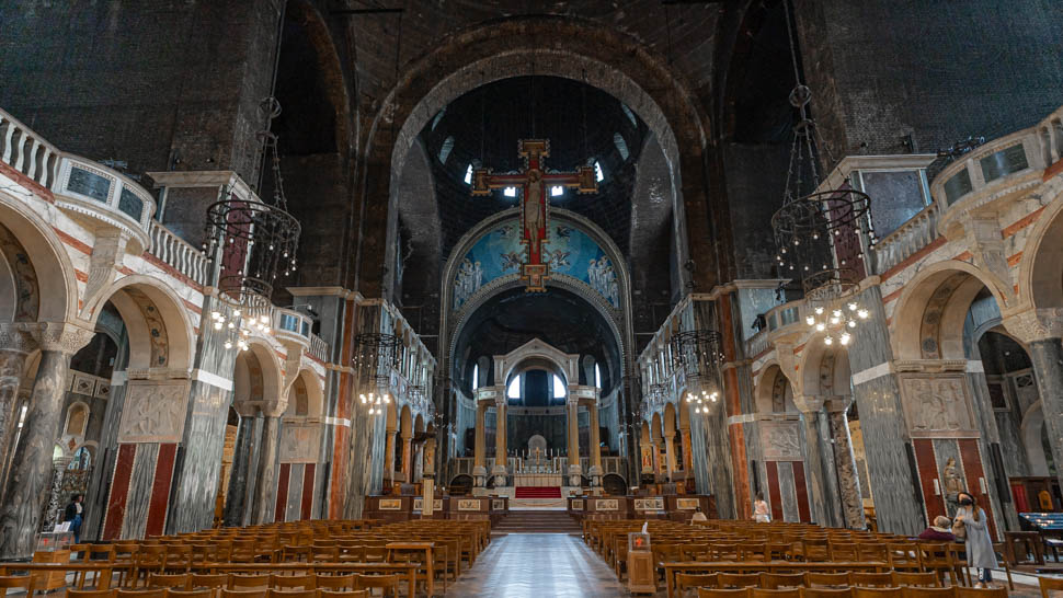 Nef de la cathedrale de westminster