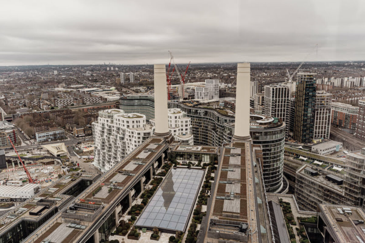 Lift 109-Battersea Power Station : une vue panoramique sur Londres