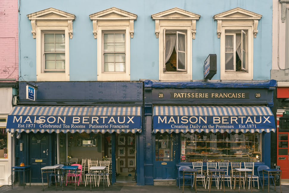 Pâtisserie française Bertaux à Soho