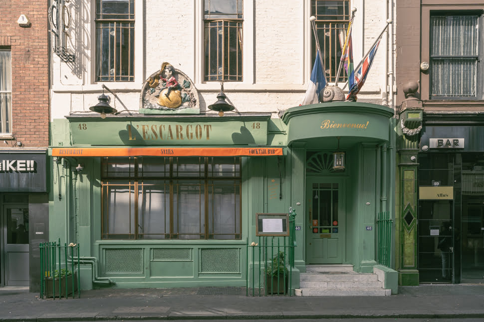 L'escargot restaurant français à Soho