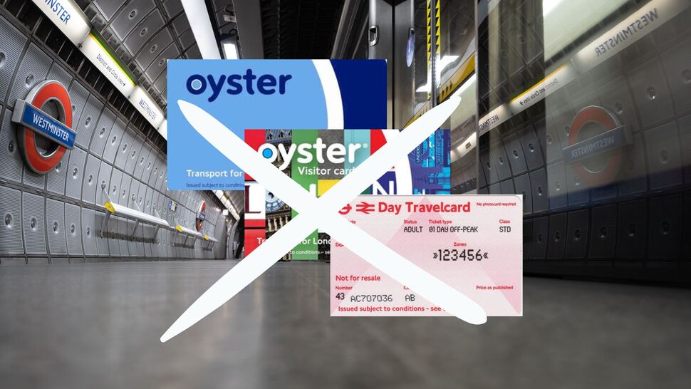 Cartes de transport Oyster card et Travelcard 