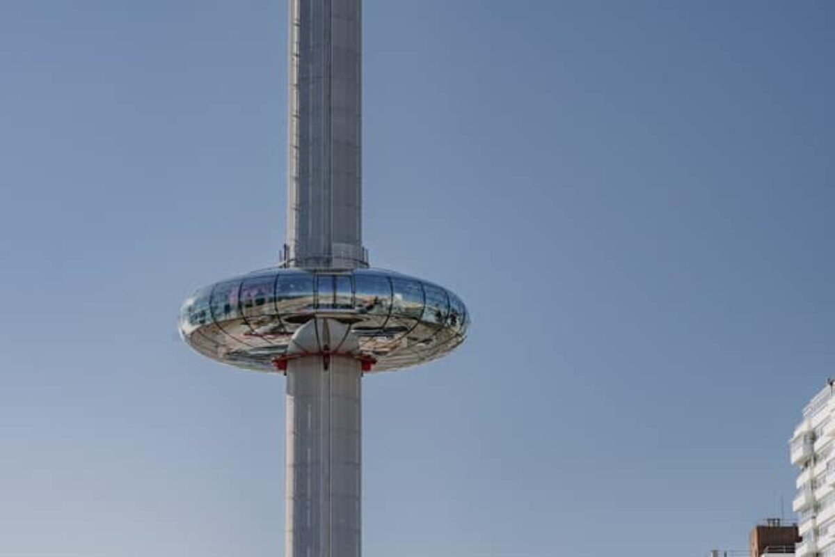 Brighton i360 : la plus haute tour d’observation mobile du monde