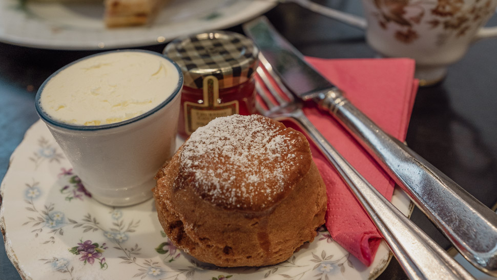 Scone afternoon tea