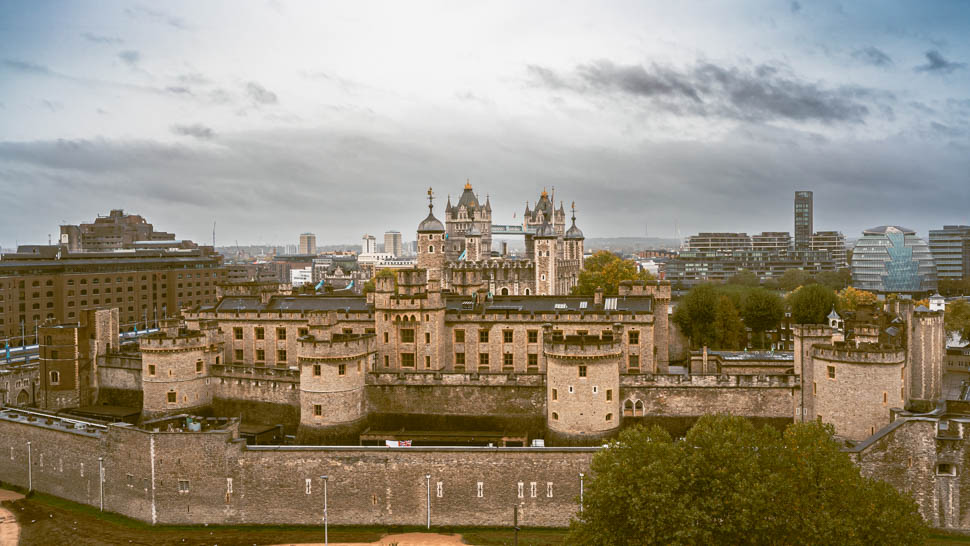 Tour de Londres et Tower Bridge