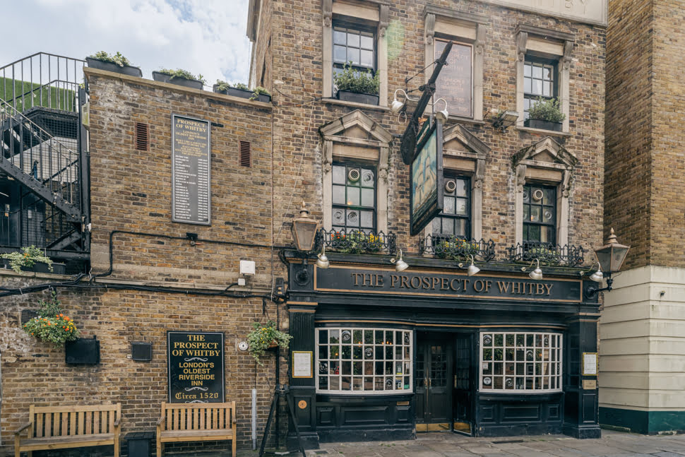 Prospect of Whitby pub historique à Wapping