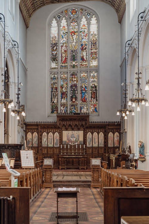 Nef de l'église St Mary Aldermary